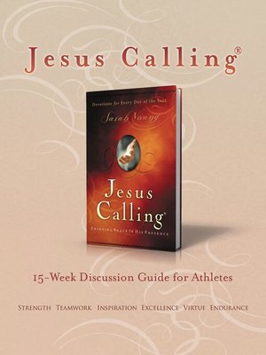 cover image of Jesus Calling Book Club Discussion Guide for Athletes
